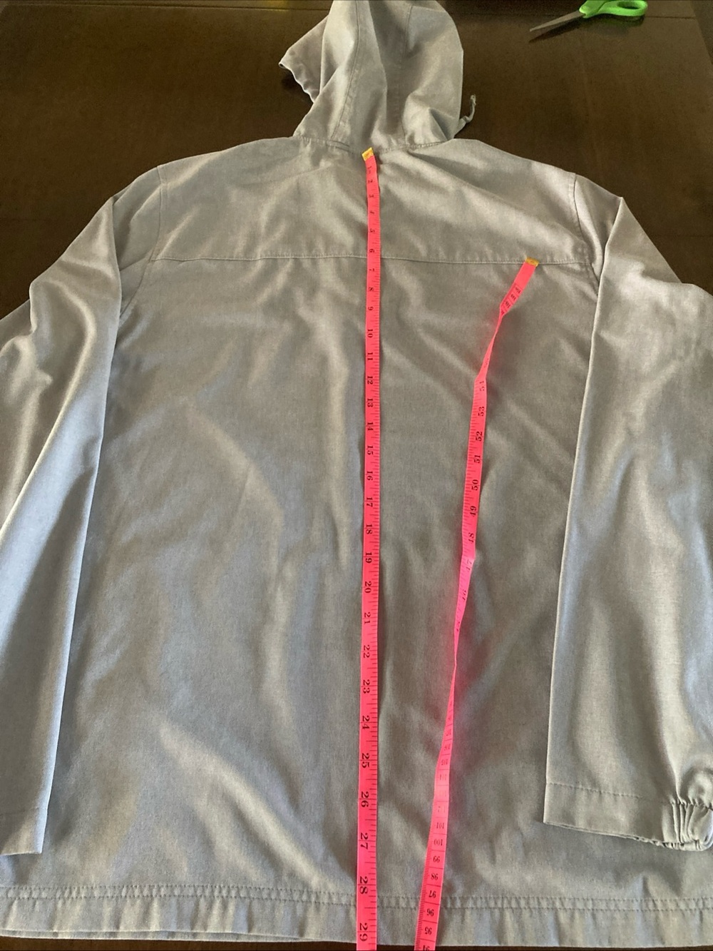 Travis Mathew Light Gray Skyview Quarter-Zip Hoodie - Picture 12 of 14